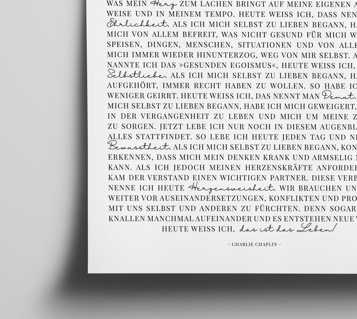 Charlie Chaplin Rede An Die Menschheit Text