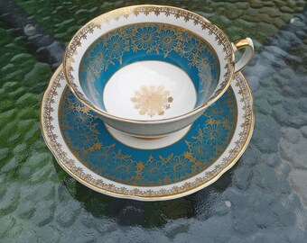 Royal Grafton Cup and Saucer, Vintage fine bone china