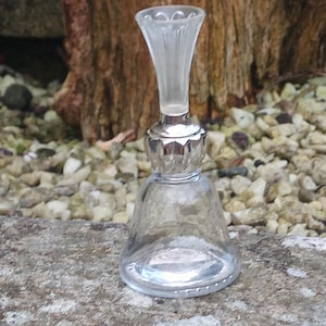 Vintage glass perfume bottle