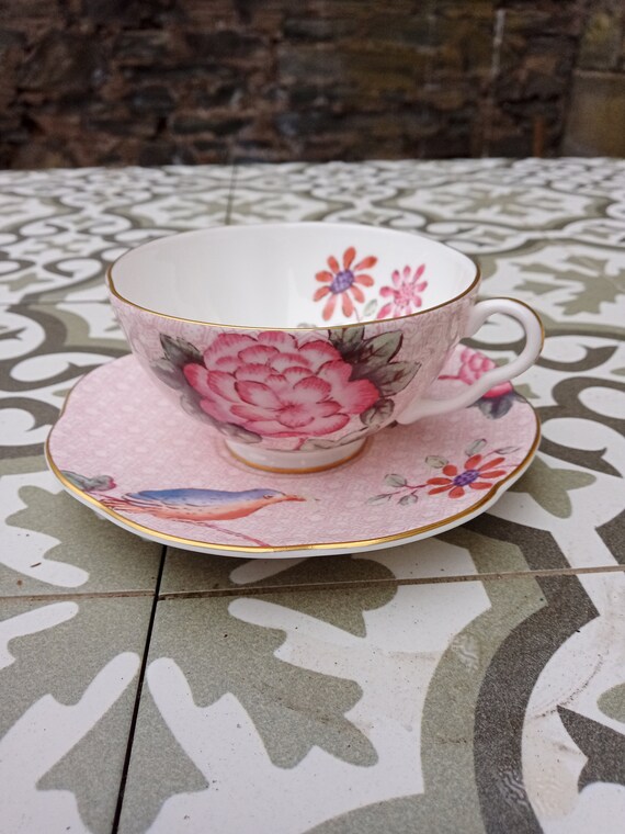 Buy Wedgewood Cuckoo Harlequin Cup and Saucer Online in India - Etsy