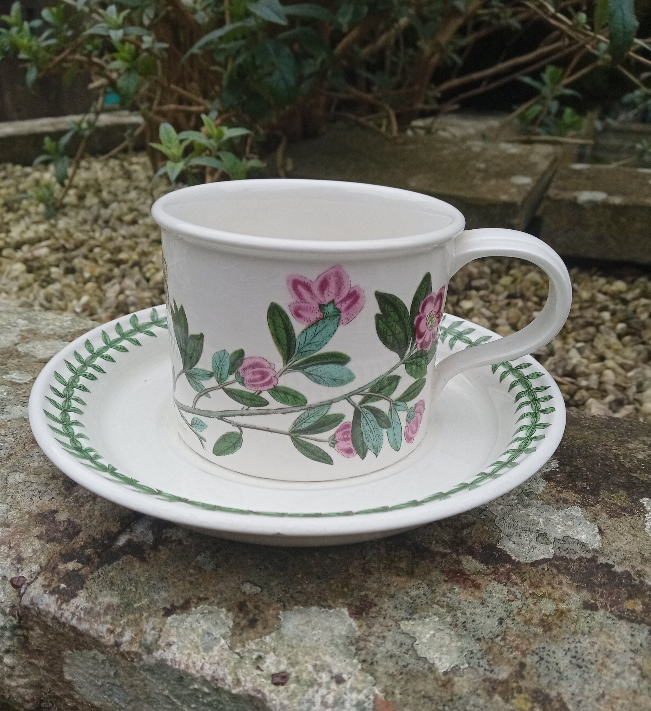 Portmeirion botanic garden cup and saucer - Etsy 日本