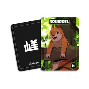 5 jetons écureuil MTG Magic the Gathering