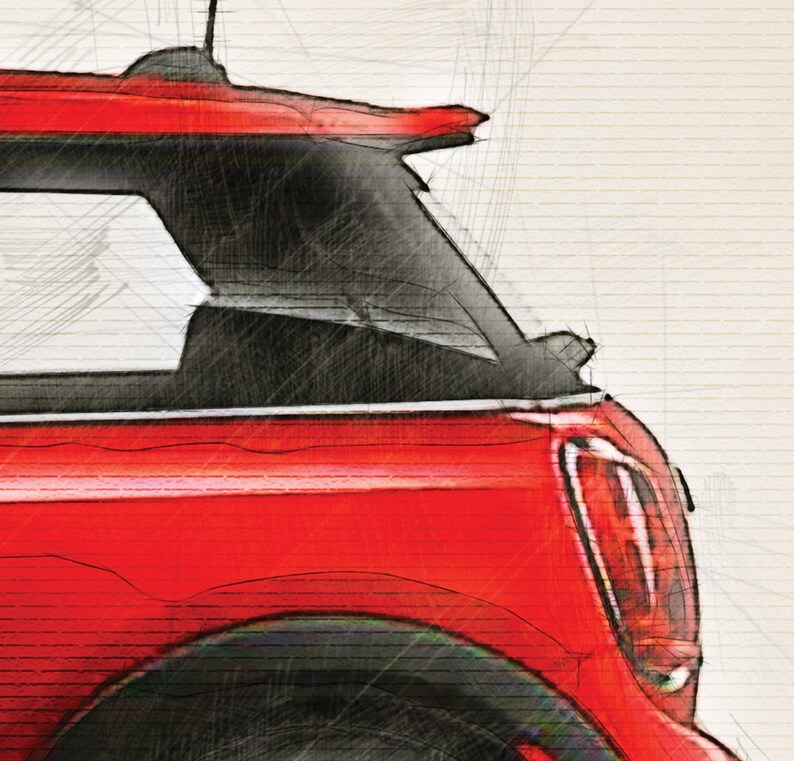 Mini Cooper John Cooper Works 2021many colours art | Etsy