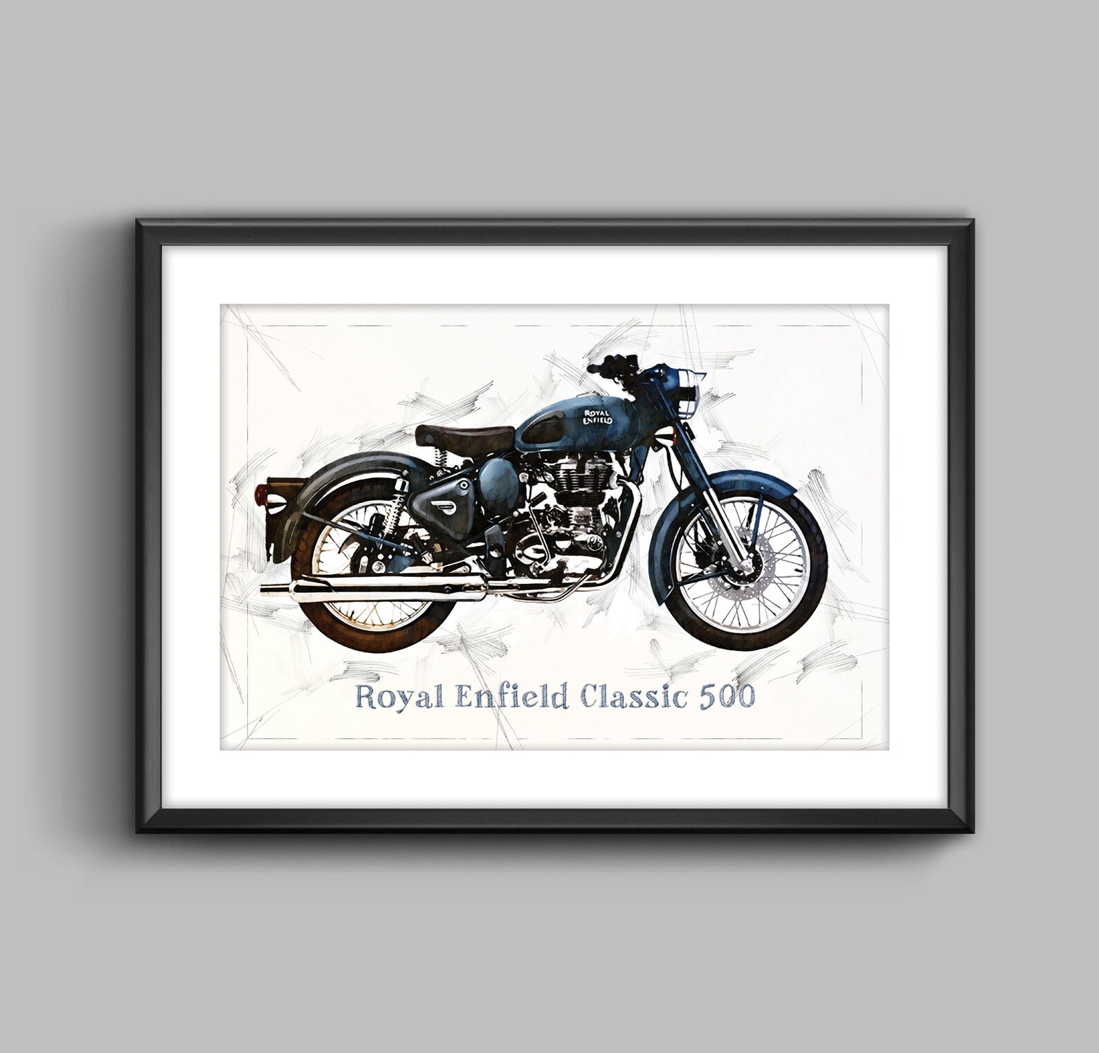 royal enfield painting near me