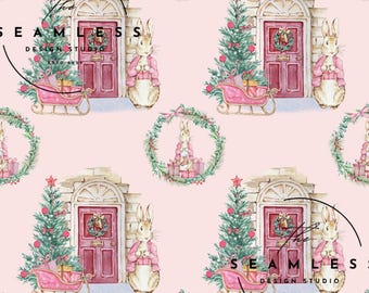 Peter Rabbit Neutral Seamless Design , Surface Pattern Design ...
