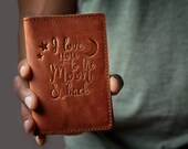 Personalized wanderlust gift, engraved passport holder, leather passport case, monogrammed passport sleeve, best custom gift for travellers