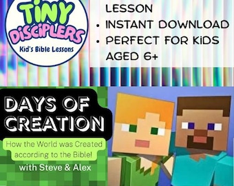 Days of Creation PowerPoint for Kids – Bible Lesson Teaching Resource with Fun Quiz!