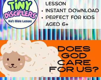 Good Shepherd Kids Bible Lesson: Psalm 23 Digital Teaching Resource (PDF Download)