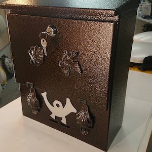 Gefälschte Mailbox Kupfer groß