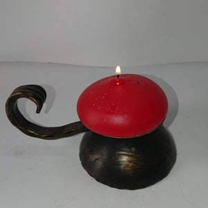 Hand Forged Candle Holder Basic