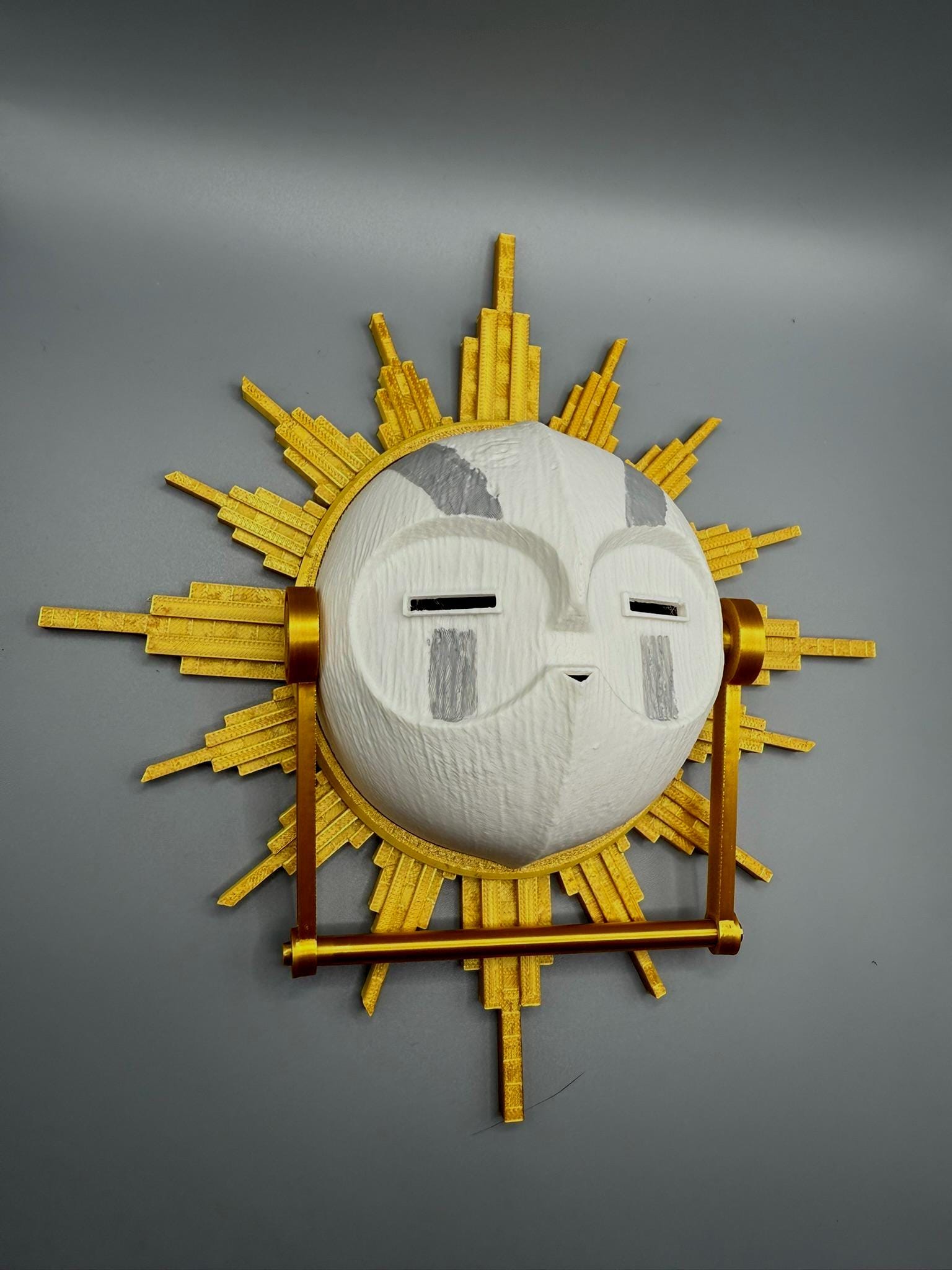 Expedition 33 - 1:1 Full Scale Esquie Face Mask/wall Art - Wooden
