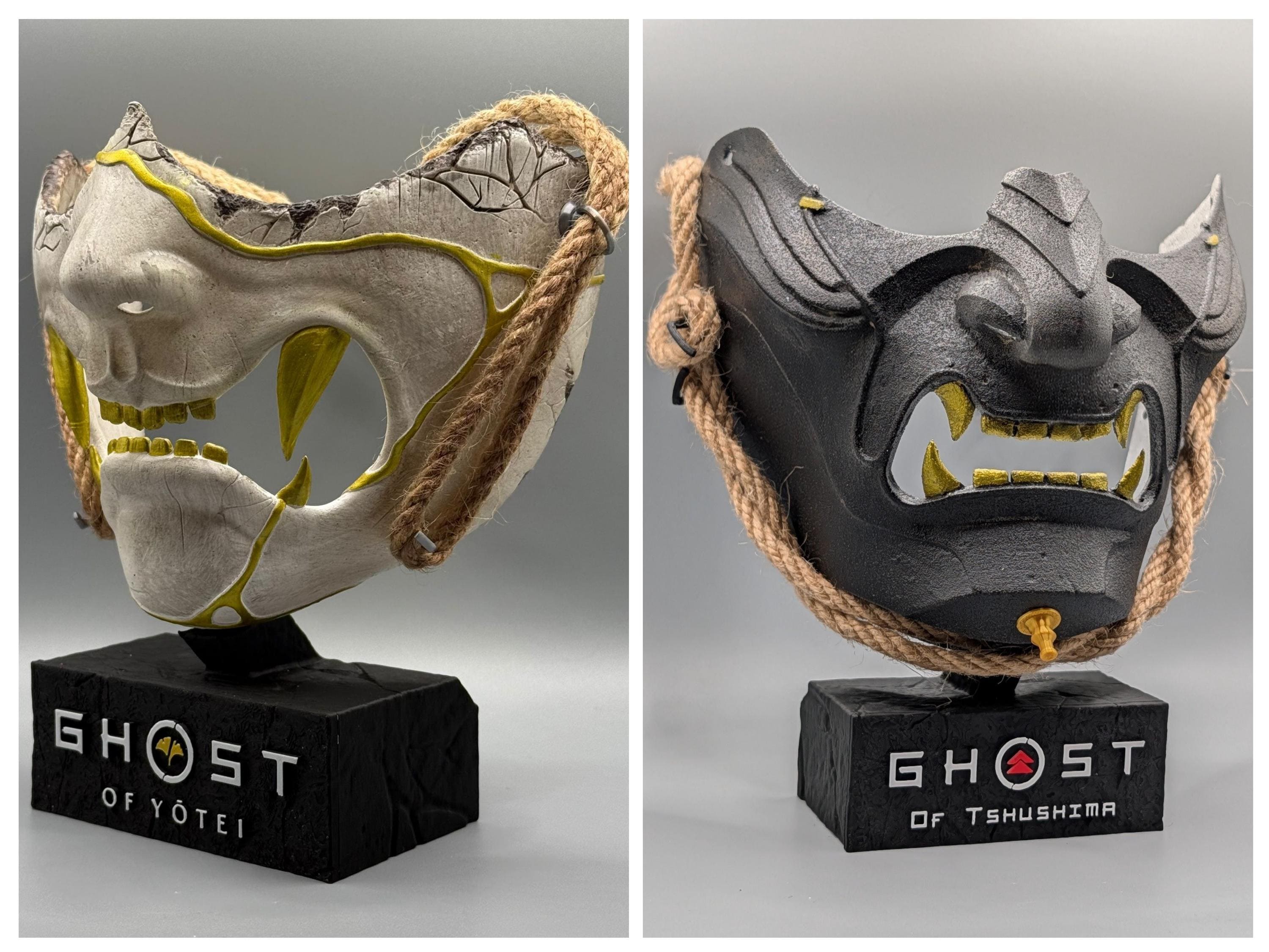 GHOST OF YOTEI販促品 The Ghost of Yotei Mask Replica - Etsy