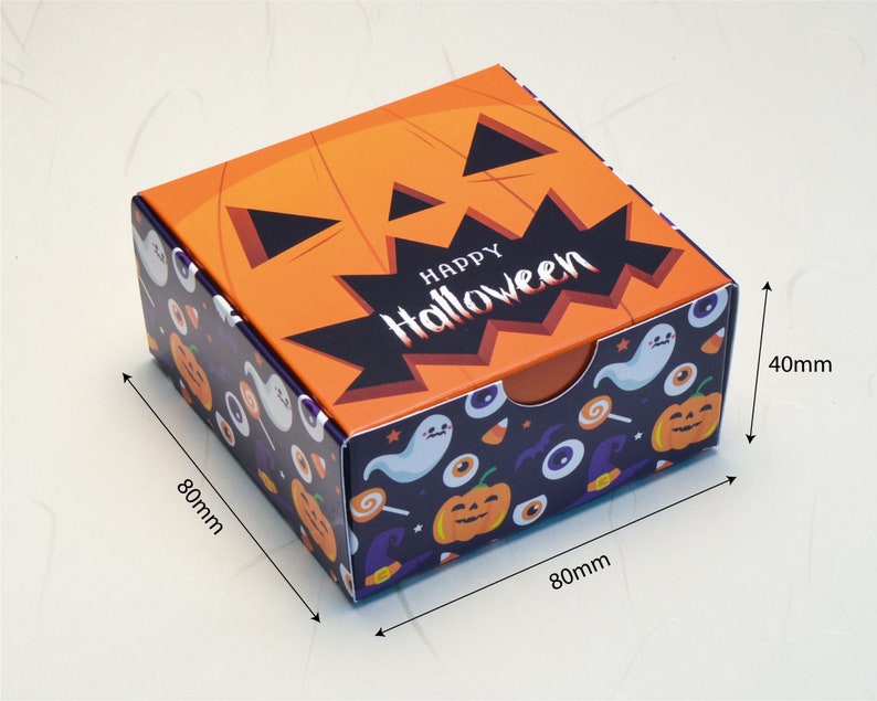 20pcs Halloween Party Box Pumpkin Party Box Halloween Candy | Etsy