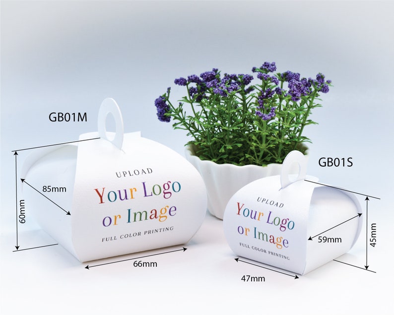 Personalized Gift Box Custom Logo Box Mini Gift Box Wedding Etsy