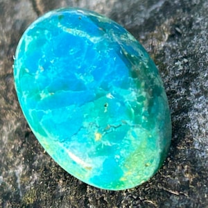 Blue Opal, Peruvian Blue Opal Gemstone, Crystal Blue Opal, Natural Andean Blue Opal, October Birthstone Opal, Natural Blue Opals 6.6 ct image 6