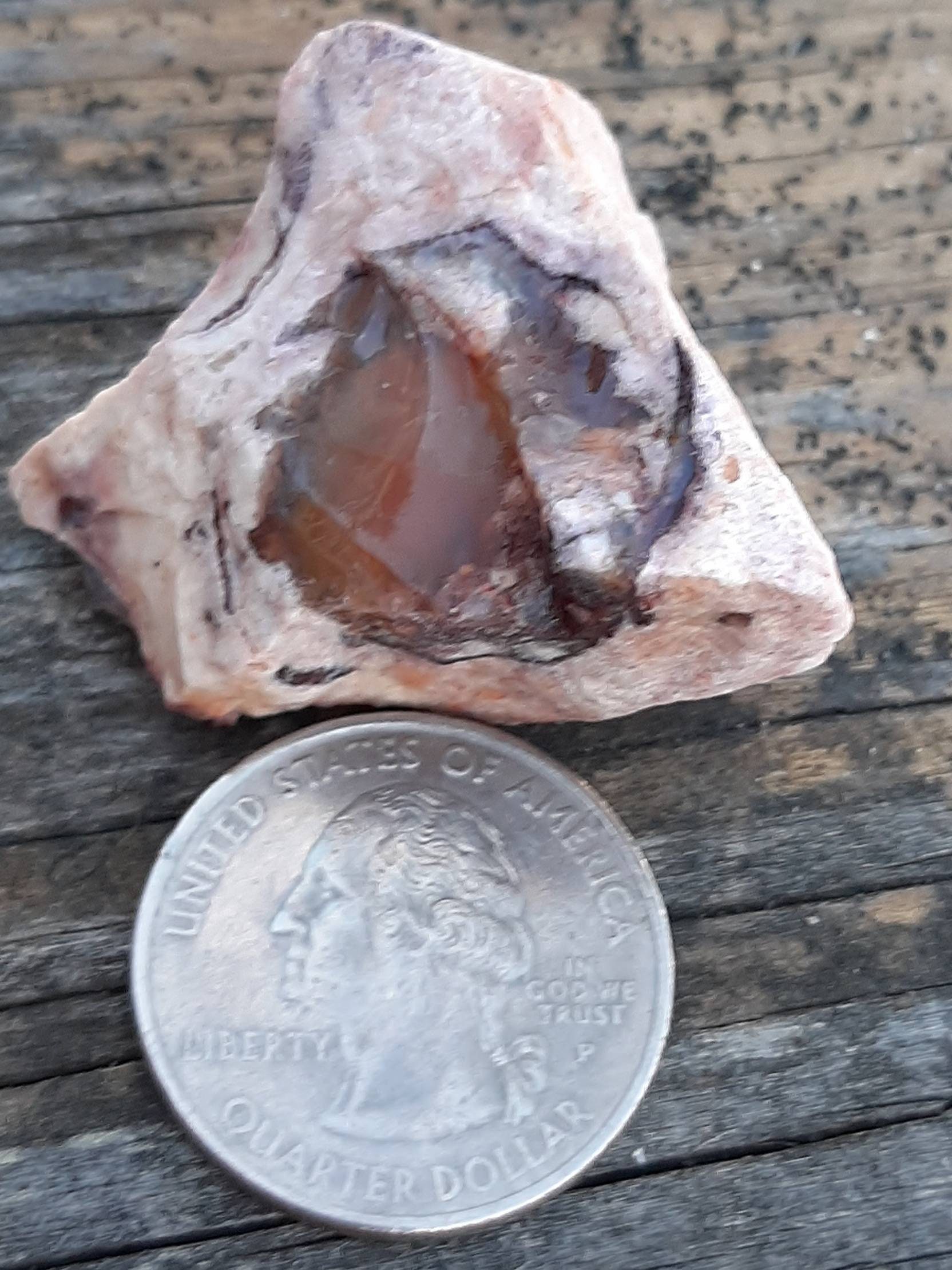 Fire Opal, Opal Matrix Crystal 95 Ct, Large Crystal Matrix Specimen