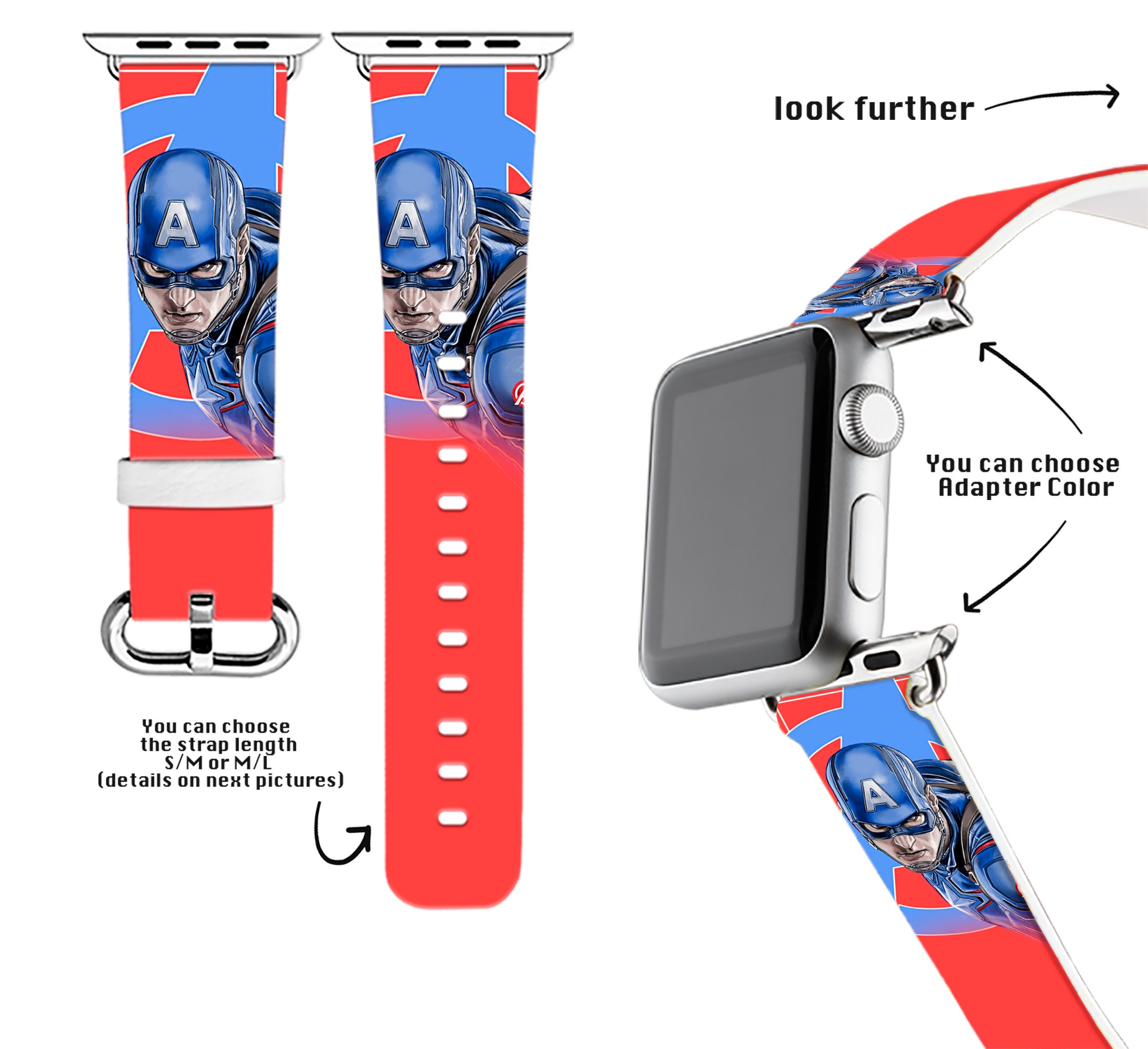 40mm band on 44mm apple watch