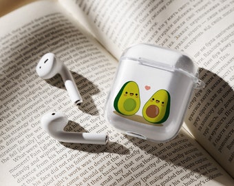 2 Generation Universel-Fraise Starvido Awberry Avocado Couverture écouteur pour étui Airpods Casque Bluetooth Etui en Silicone Drop Application Bluetooth sans Fil pour Airpods1 