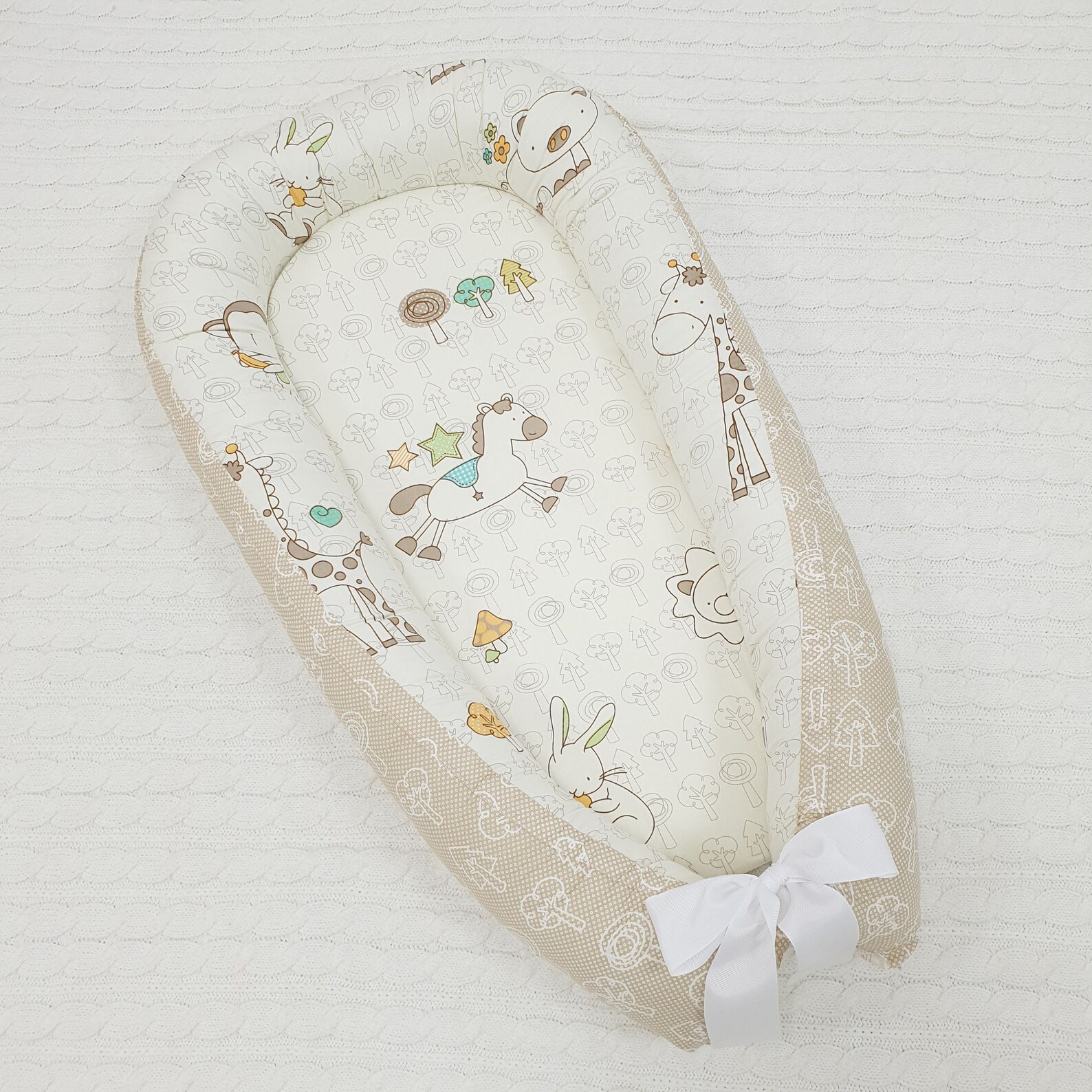 Babynest Pattern Nest for Newborn Baby Cocoon Sleep Nest PDF Etsy