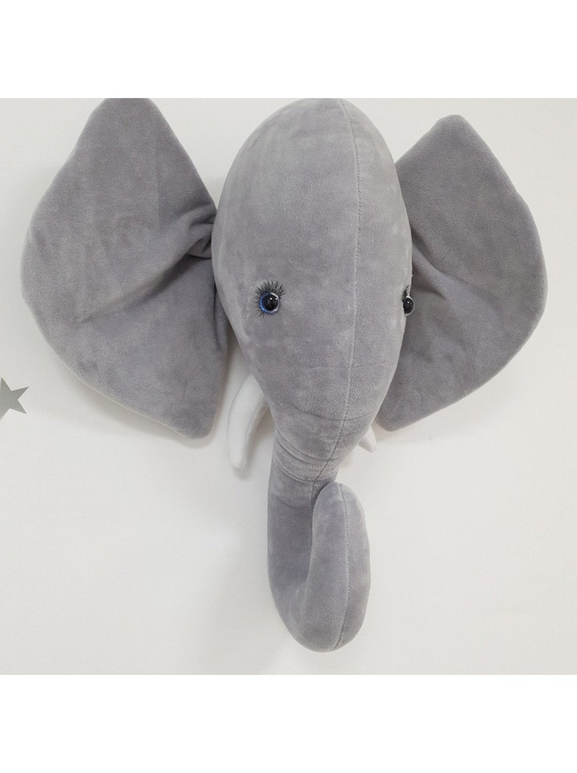 Elephant Sewing Pattern Animal Head Wall Hanging Pattern PDF Etsy