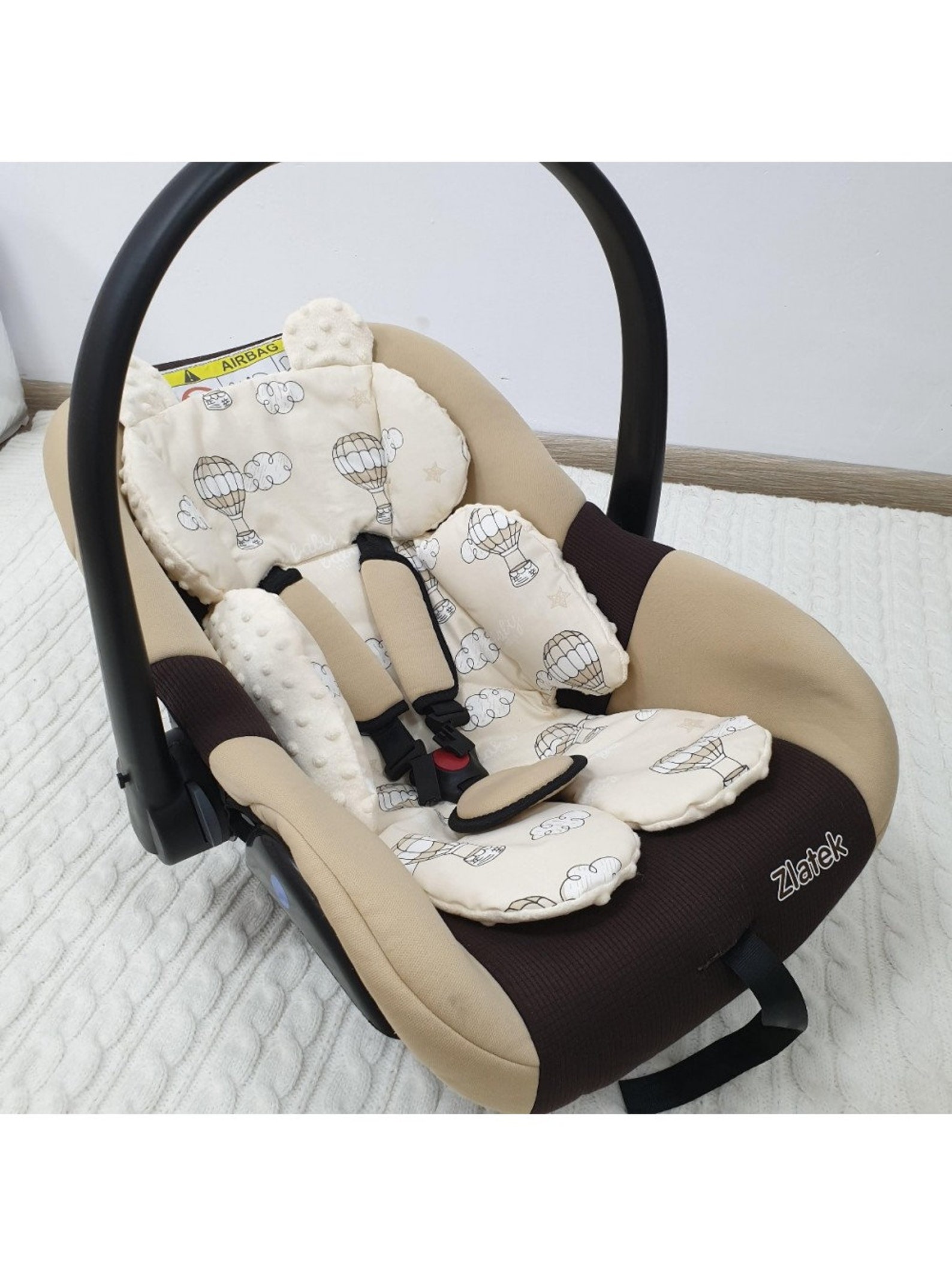 Infant Car Seat Insert PDF Pattern INSTANT DOWNLOAD Video