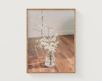 Floral Still Life Fine Art Print – Vertical Printable Wall Art – Instant Download