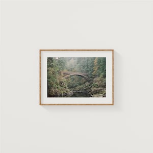 Washington Bridge Fine Art Print | Horizontal l Printable Wall Art | Instant Download | Central Oregon | PNW Film Photography