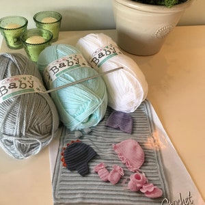 Baby blanket DIY kit