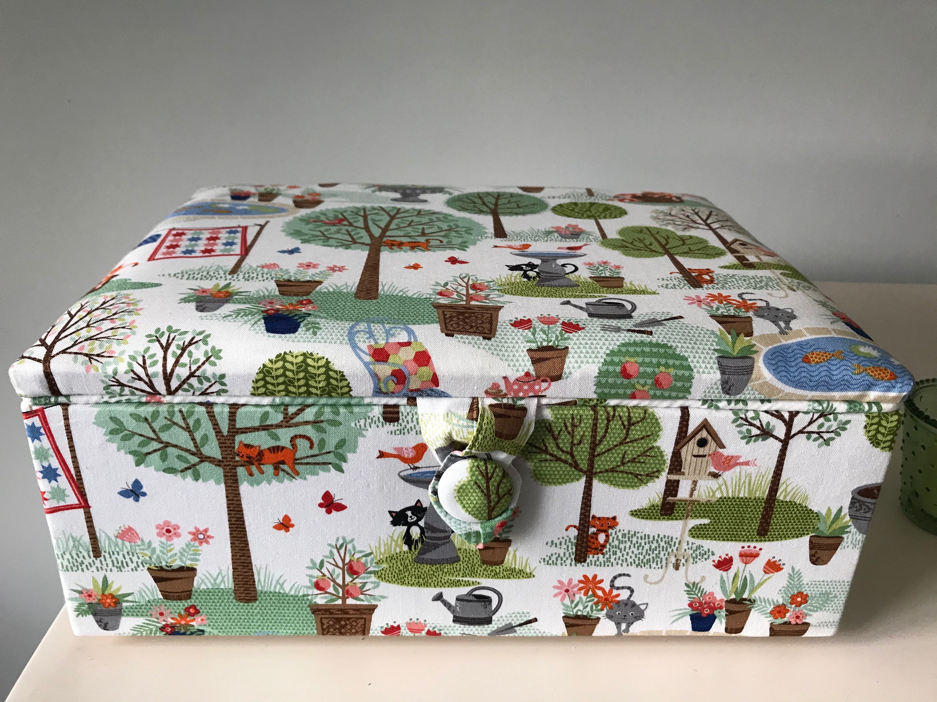 Sewing Box Large Etsy UK