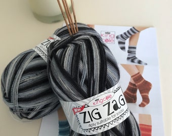 Sock knitting kit - all inclusive kit