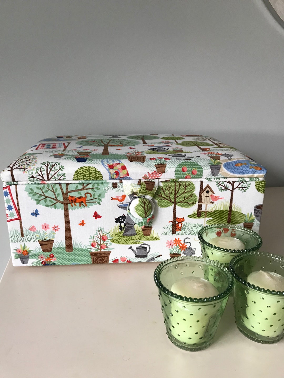 Sewing Box Large Etsy UK