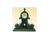 Large Bronze Mantle Clock