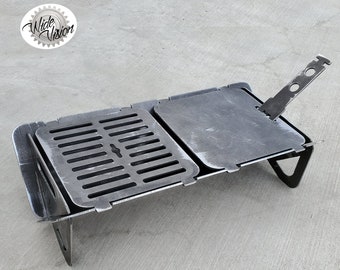 Double Burner Flat Pack Grill