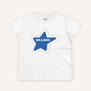 Williams Star Tee || Williams Shirt || Women&#39;s Cotton Tee