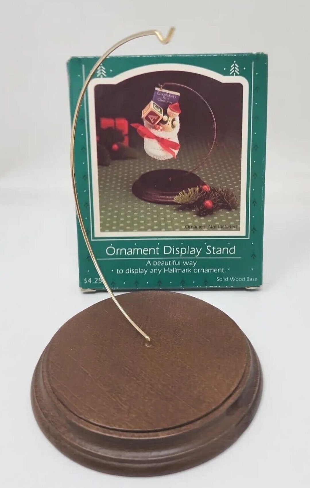 1985 Hallmark Keepsake Ornament Display Stand in Box U37 Etsy