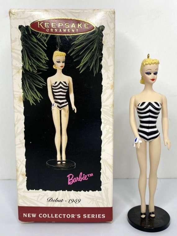 1994 hallmark barbie debut 1959 ornament sku u122 - Gem