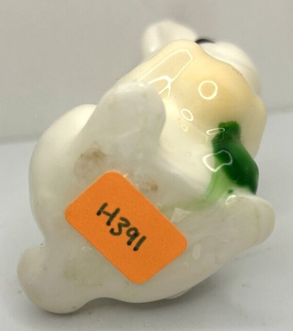 Vintage springtime easter bunny candle 3" sku h391 - image 3