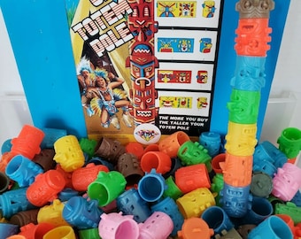 Vintage 16 Totem Pole Gumball Vending Machine toys New Old Stock SKU 24