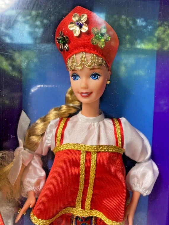 Barbie Dolls of The World Russia Barbie Doll