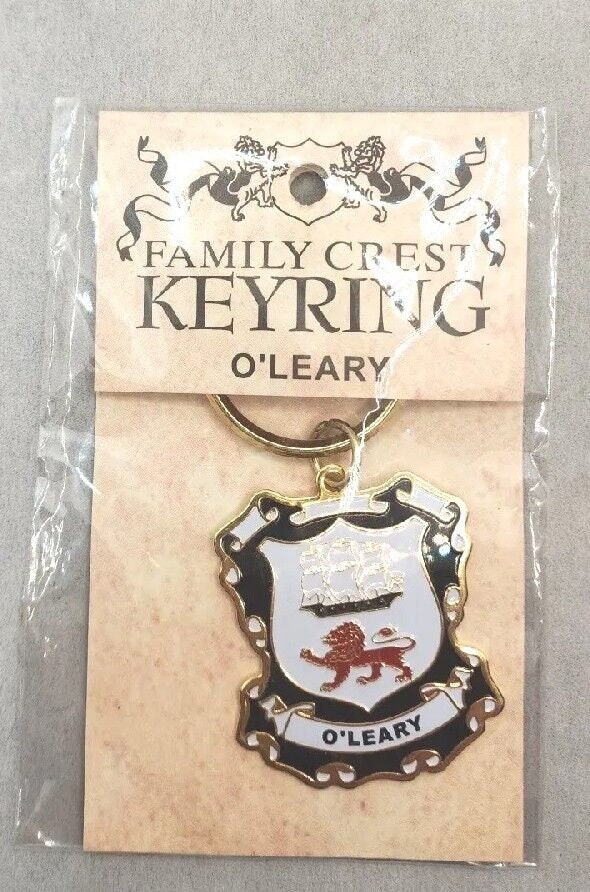 Family crest shop keyring