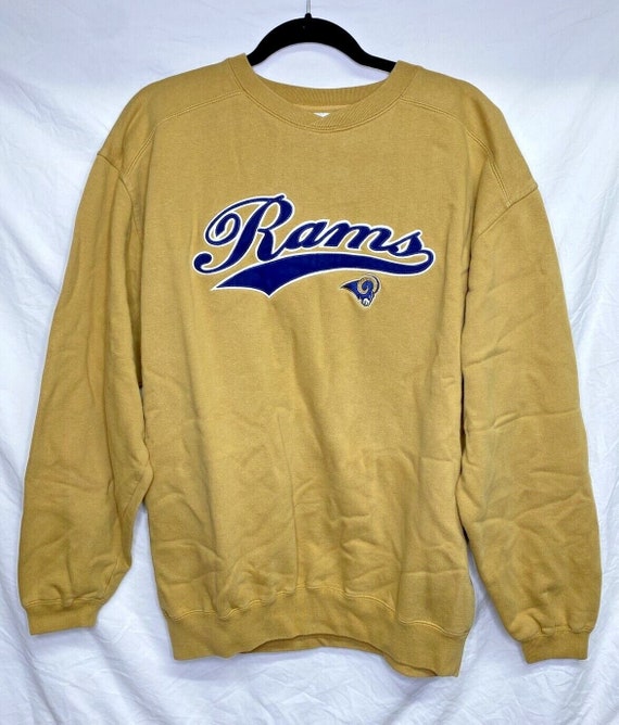 Vintage st.louis rams reebok sweatshirt size large