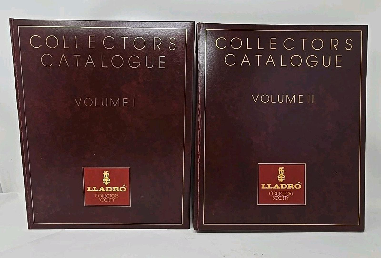 Vintage Lladro Collectors Society Collector Catalogues Vol. 1 & 2 