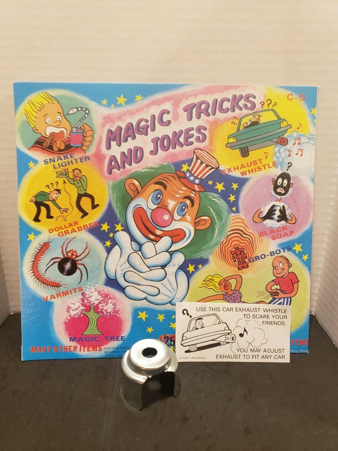 3 New Car Auto Exhaust Pipe Muffler Whistle Tip Trick Prank Adult Gag