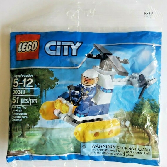 2015 lego city 30311 swamp police helicopter polybag new retired vhtf sh 4