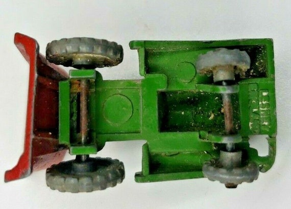 1950 matchbox moko lesney no. 2 green & red muir … - image 5