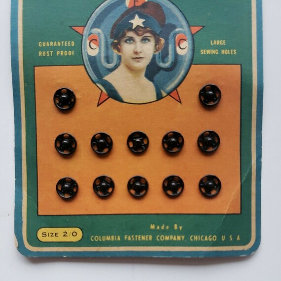 1920's starsnap size 2/0 complete card the perfec… - image 4