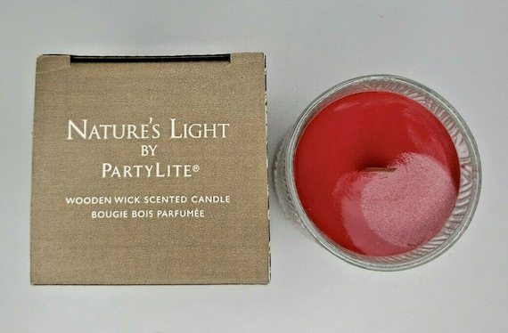 Partylite natures light crackling   wick jar new … - image 2