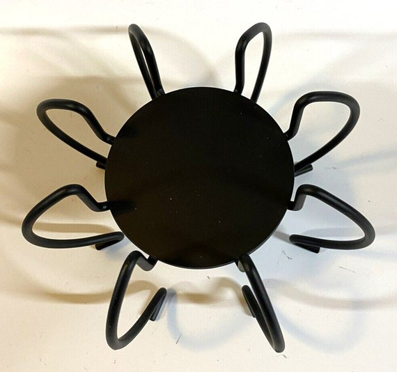 Partylite Black Metal Spider Candle Holder NIB P8… - image 4
