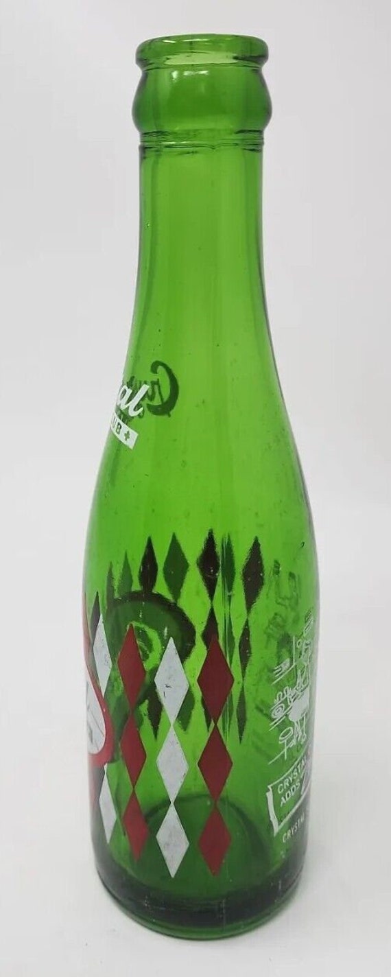 1964 pop soda acl bottle7 oz crystal club, scranton, … Gem