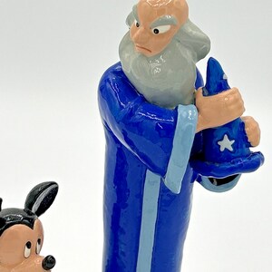2001 Ron Lee Disney Mickey Mouse Sorcerer Yensid Figurine #330/500 SKU192 image 8